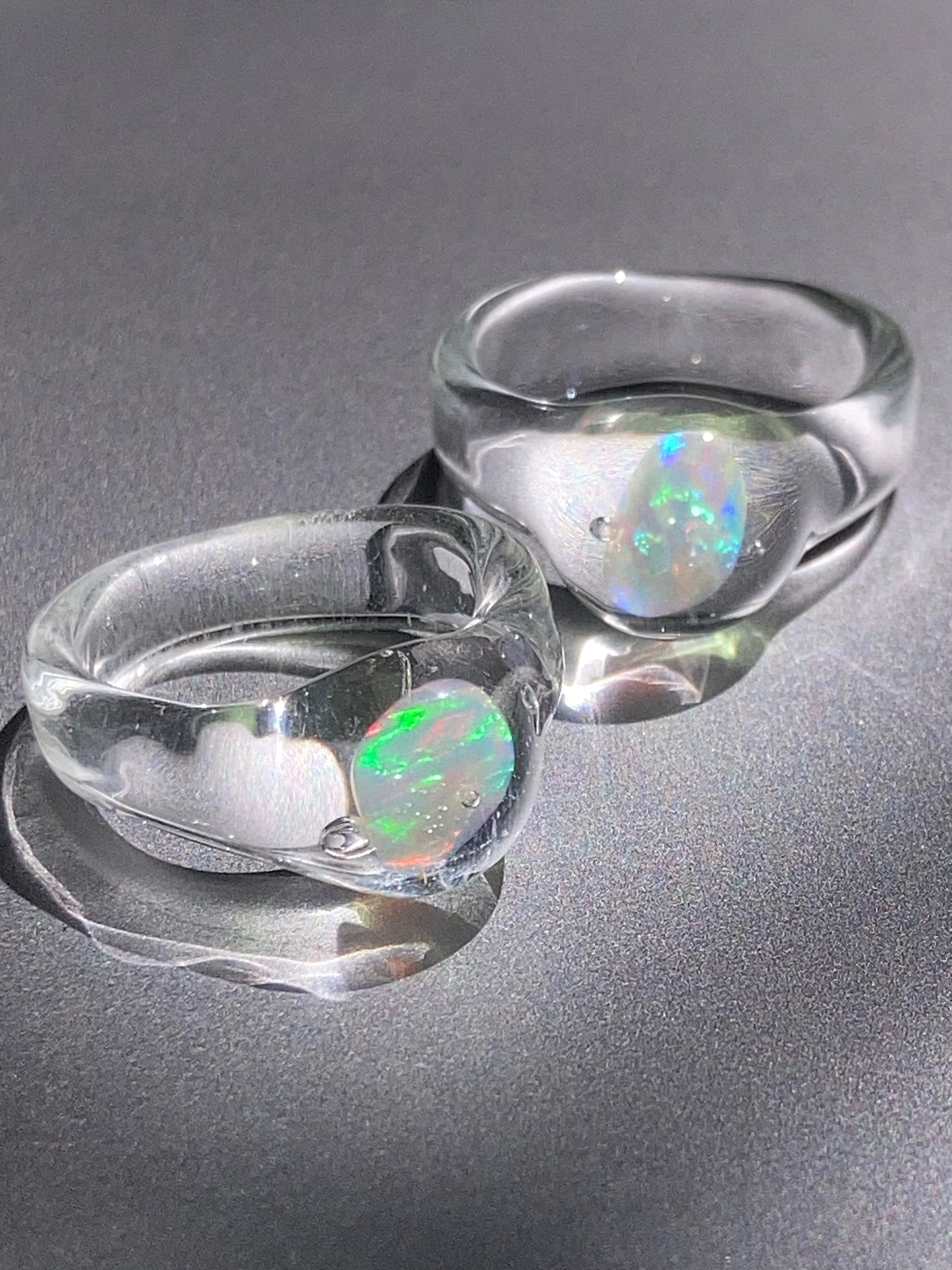 Clear Opal Ring