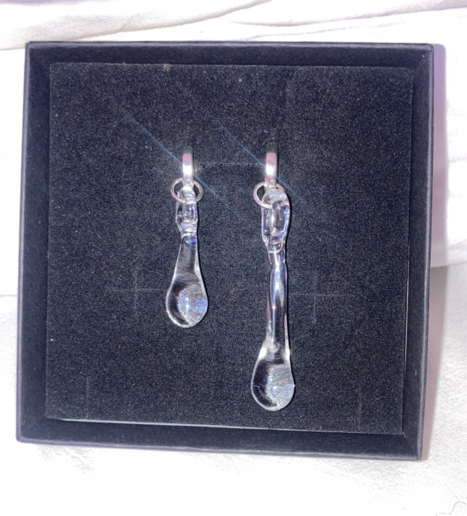 Raindrop earrings