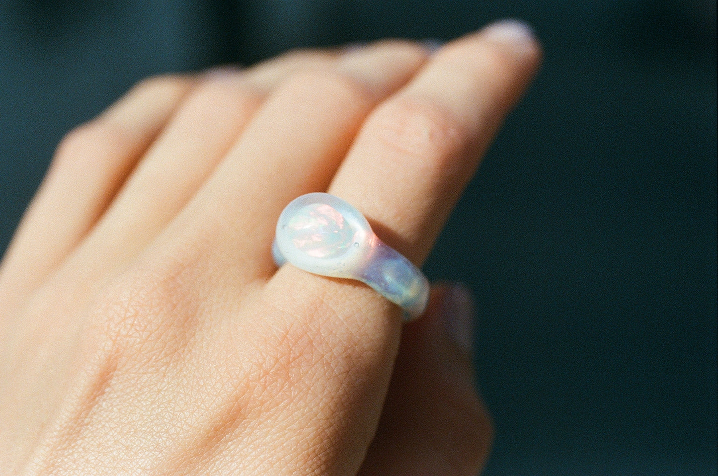 Medium Opal Cloud Ring