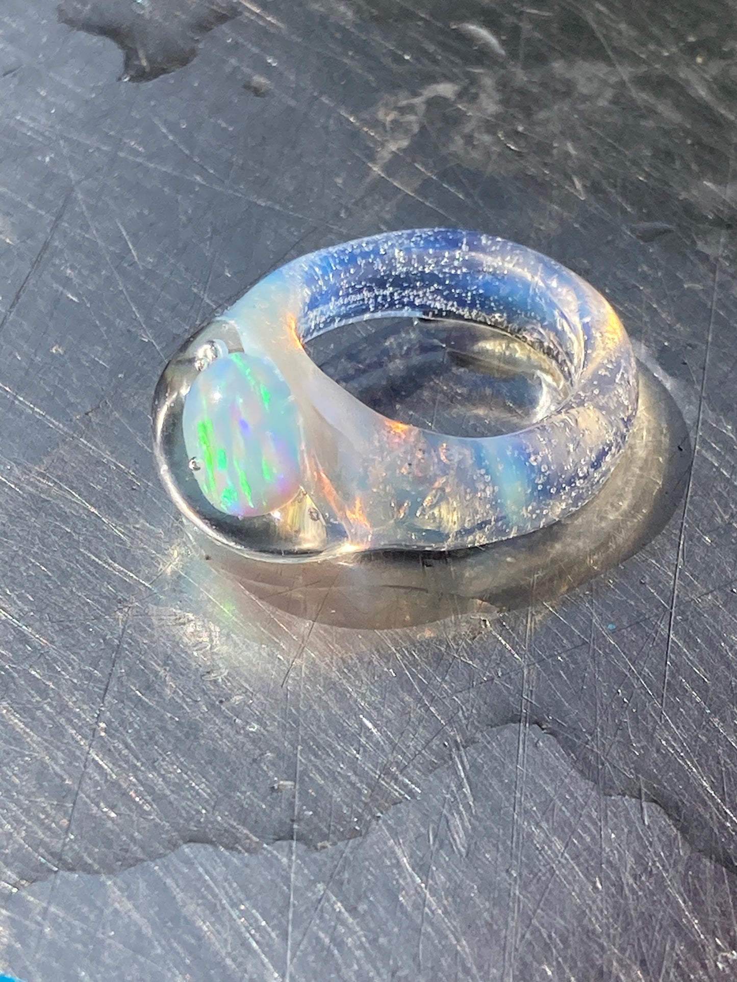Large Opal Dream Ring