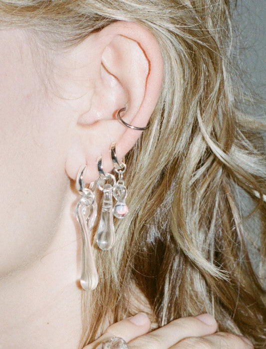 Raindrop earrings