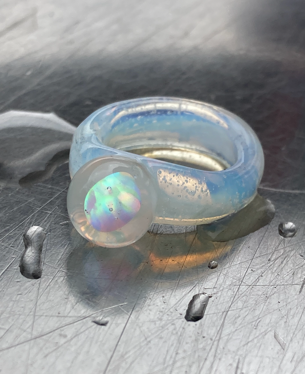 Medium Opal Cloud Ring