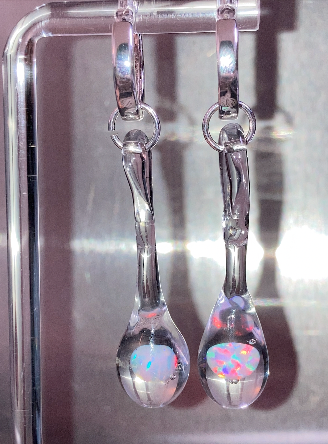 Large Perfect Opal Raindrops